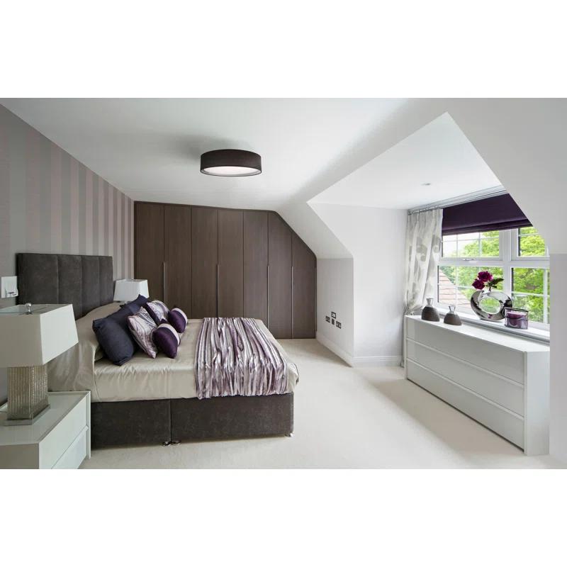 Kuzco Lighting Dalton Fabric LED Flush Mount