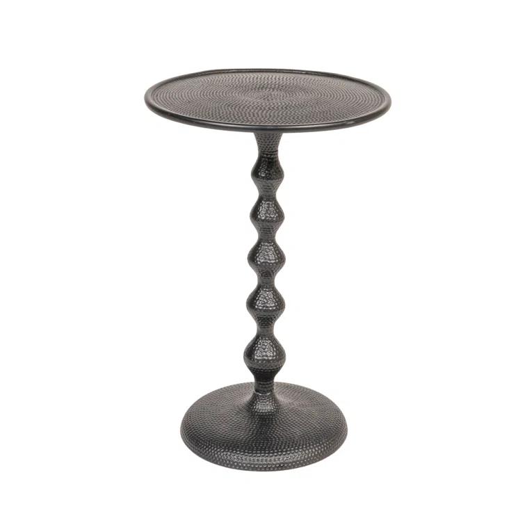 Rowena Interiors Alexander Hammered Metal Side Table