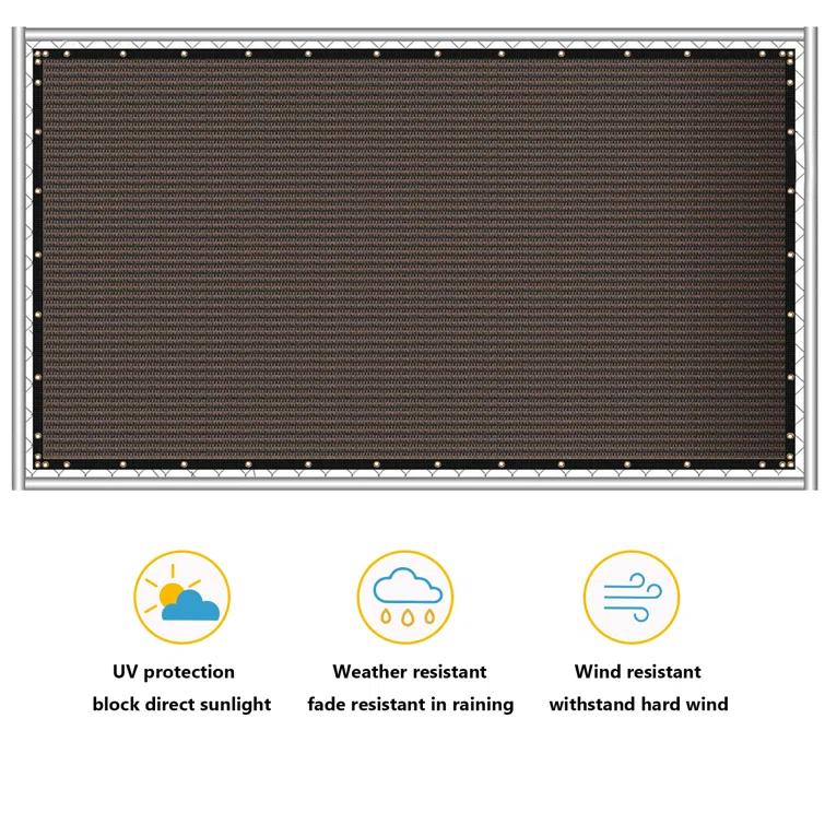 Bibana 6 ft. H x 50 ft. W Composite Privacy Screen