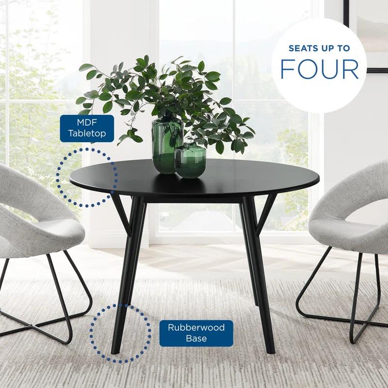 Modway Modway Gallant Round Performance Artificial Marble Dining Table