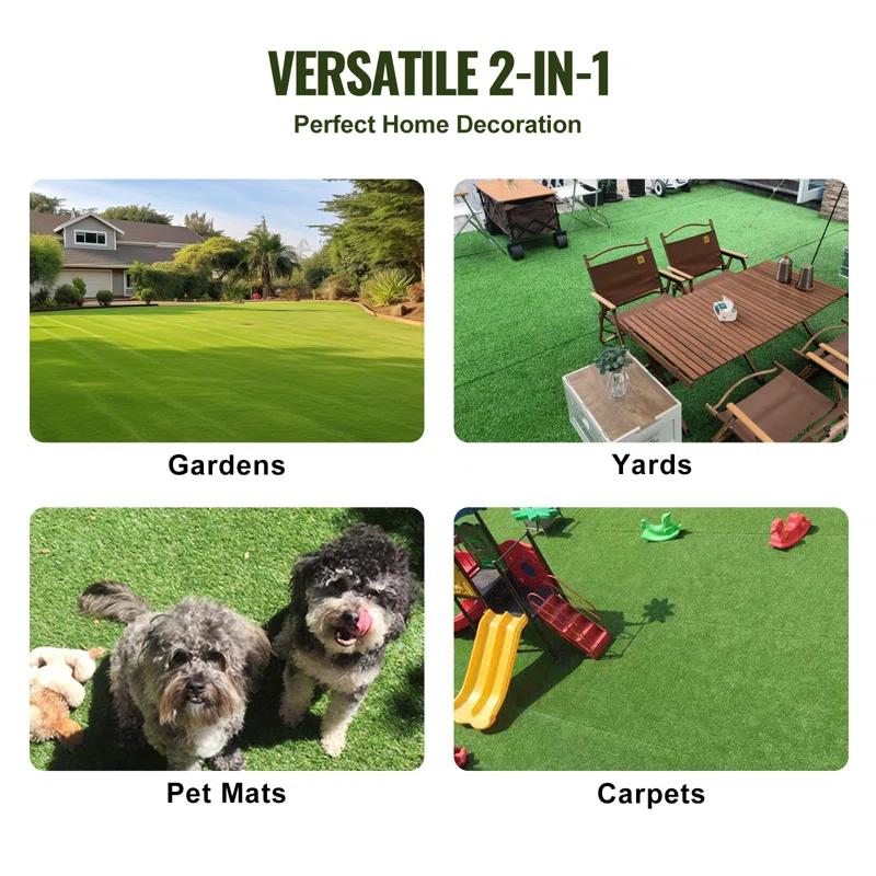 VEVOR VEVOR Outdoor Artificial Grass Turf Rug / Roll