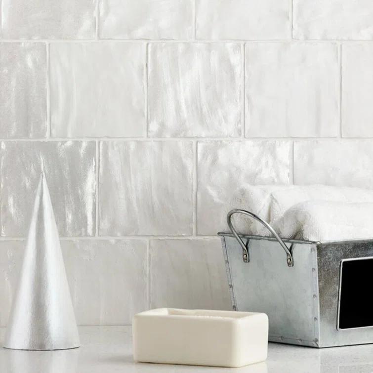 Southampton 4" x 4" Satin Finish Handmade Look Wall Tile (5.38 Sq. Ft. / Case)