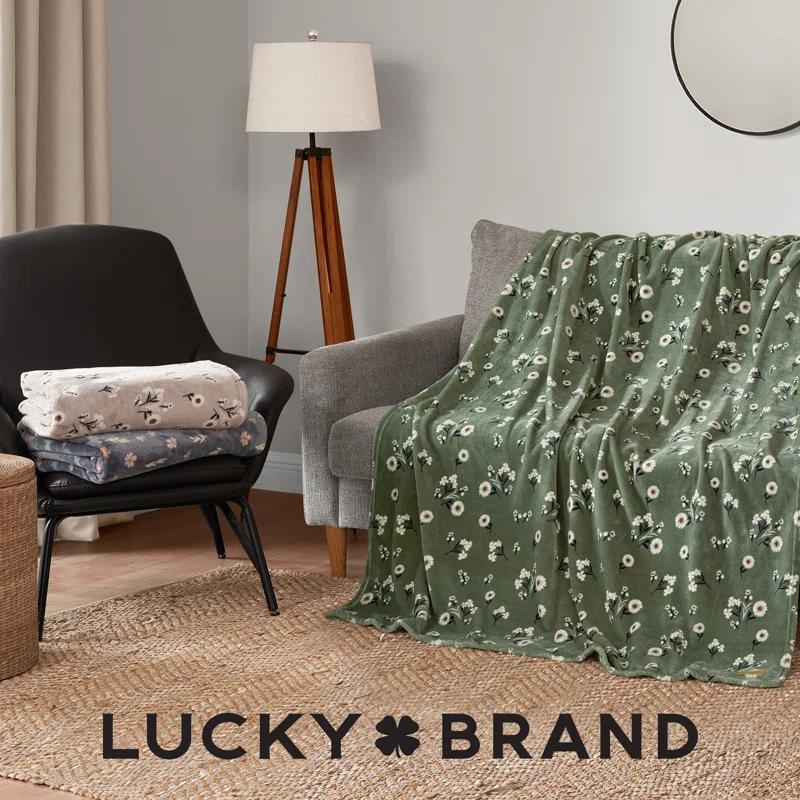 Lucky Brand Lucky Brand Daisy Blankets