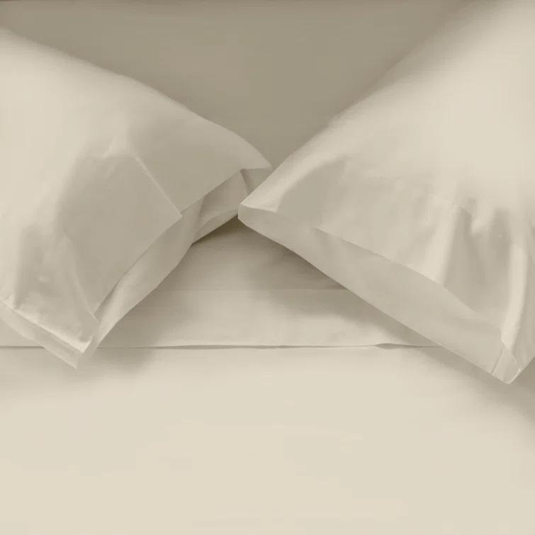 Jennifer Adams Home 400 Thread Count Long-Staple Cotton Sateen 4pc. Sheet Set