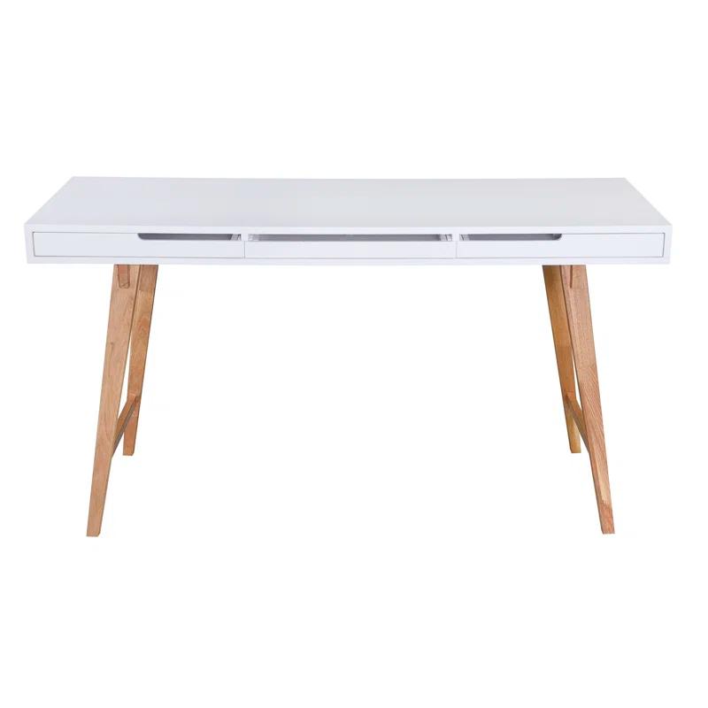 Elle Decor Elle Decor Giselle Midcentury Modern Computer Desk