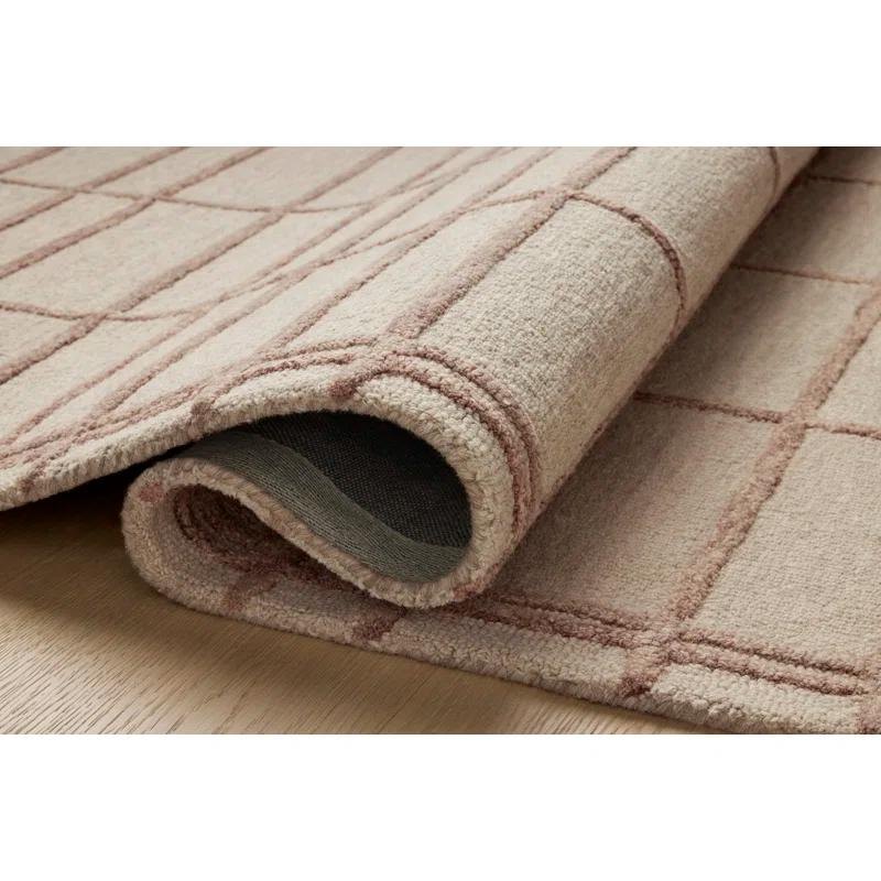 Chris Loves Julia x Loloi Bradley Rose / Blush Area Rug