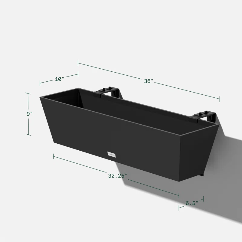 Veradek Pure Series Railing Planter & Reviews | AllModern