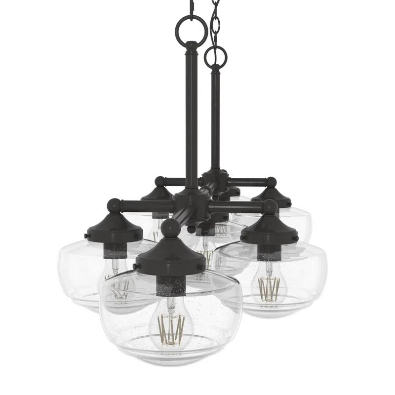 Saddle Creek 7 - Light Kitchen Island Linear Pendant