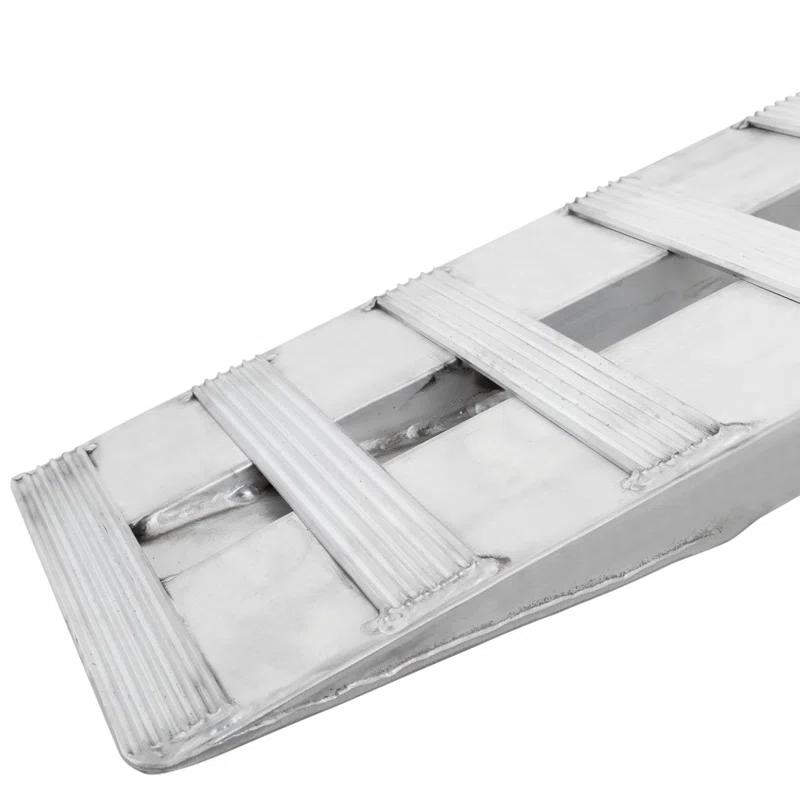 HD Ramps 72" Aluminum Truck Car Auto Trailer Ramps Auto Hauler Hook Ends 4000 lb