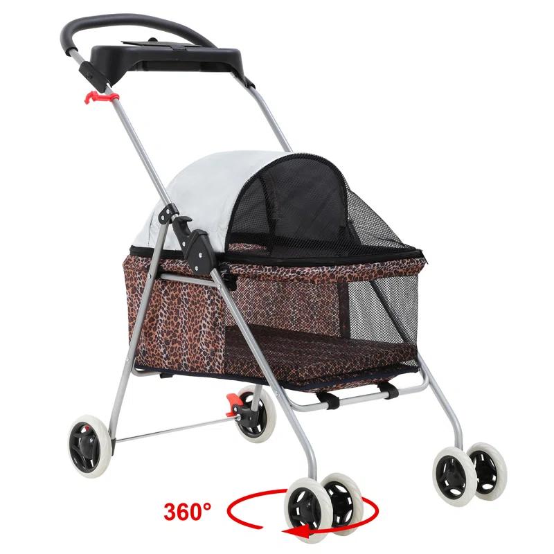 BestPet Foldable Pet Jogger Stroller