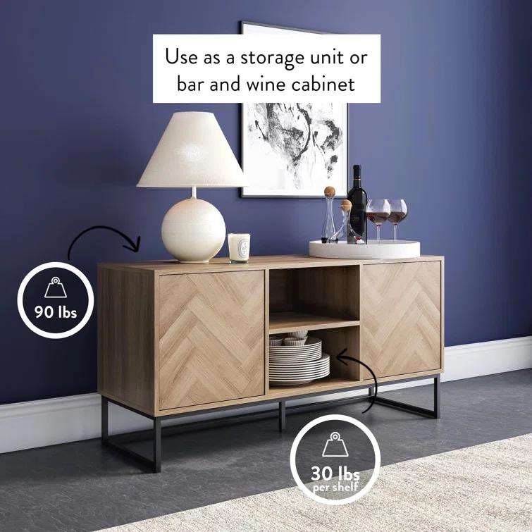 Nathan James TV Stand for TVs up to 50" & Reviews | Wayfair