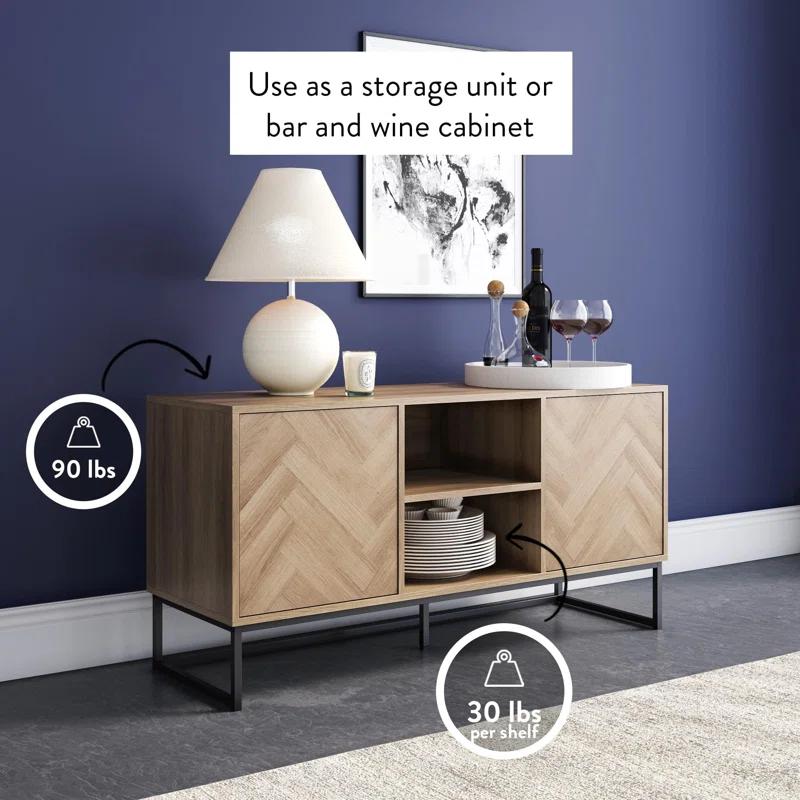 Nathan James TV Stand for TVs up to 50" & Reviews | Wayfair