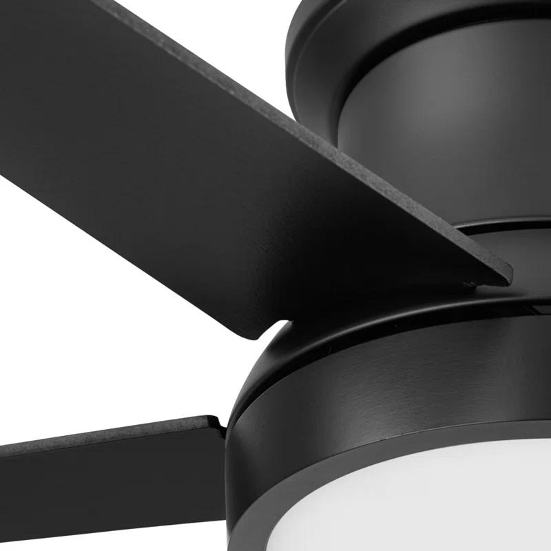 Honeywell Tynesdale 52" Contemporary Five Blade Ceiling Fan with Color Changing Light, Remote Control