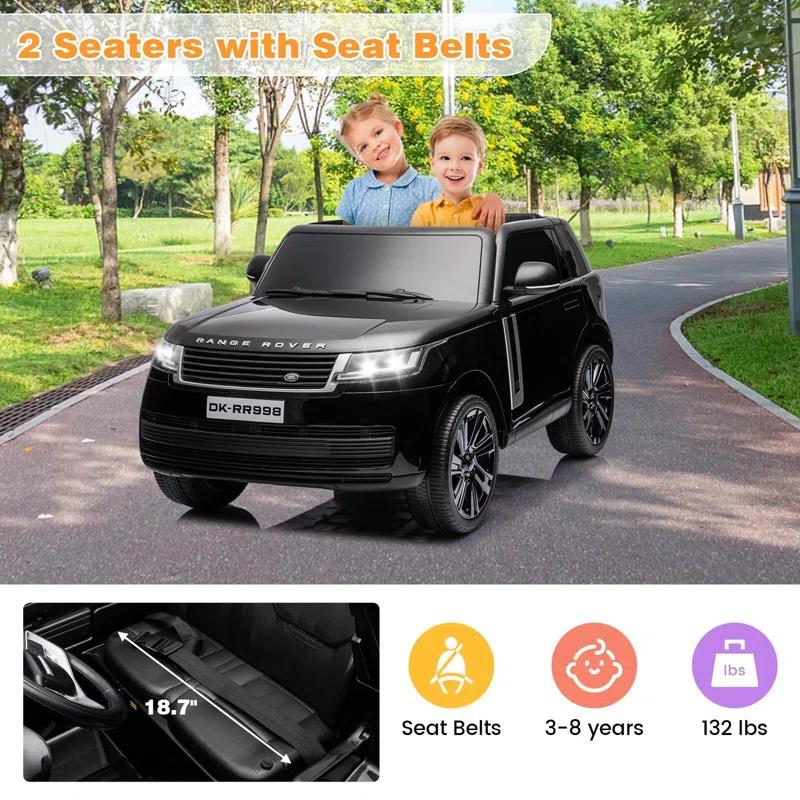 Hetoy 2 Seater Ride On Car For Kids