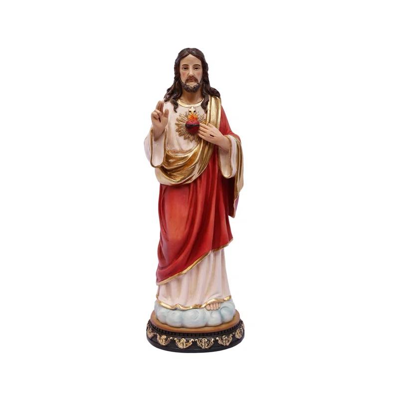 Hi-Line Gift Ltd. Sacred Heart of Jesus Statue Religious Decor
