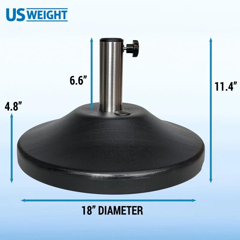 US Weight Fillable Umbrella Base