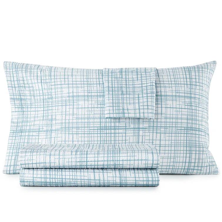 Shavel Home Products Seersucker Sheet Set