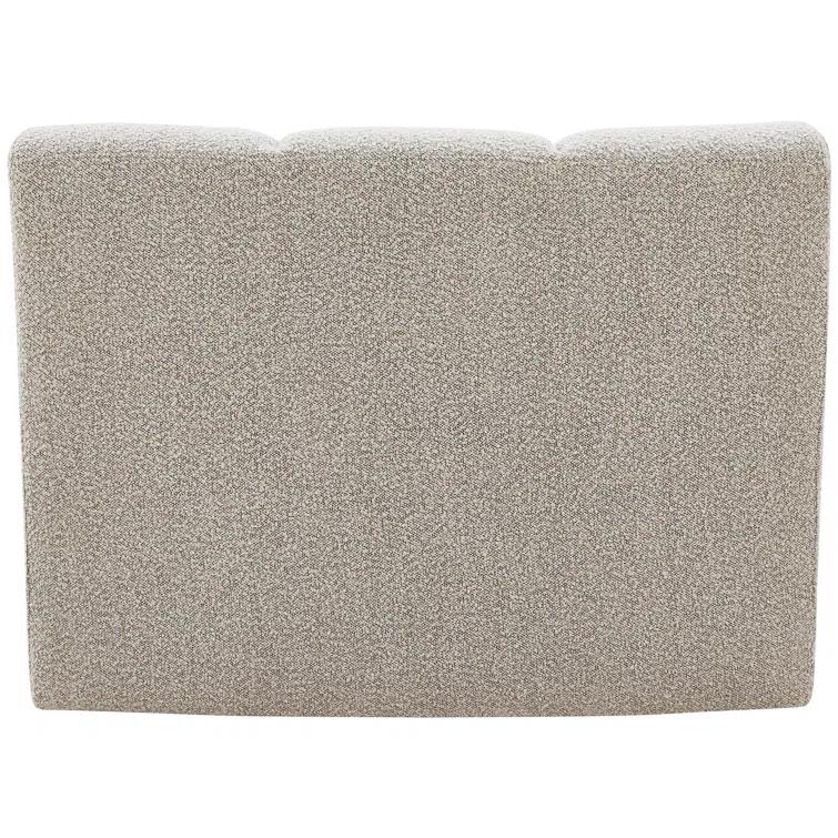 Everly Quinn Izen 43" W Boucle Fabric Modular Chair