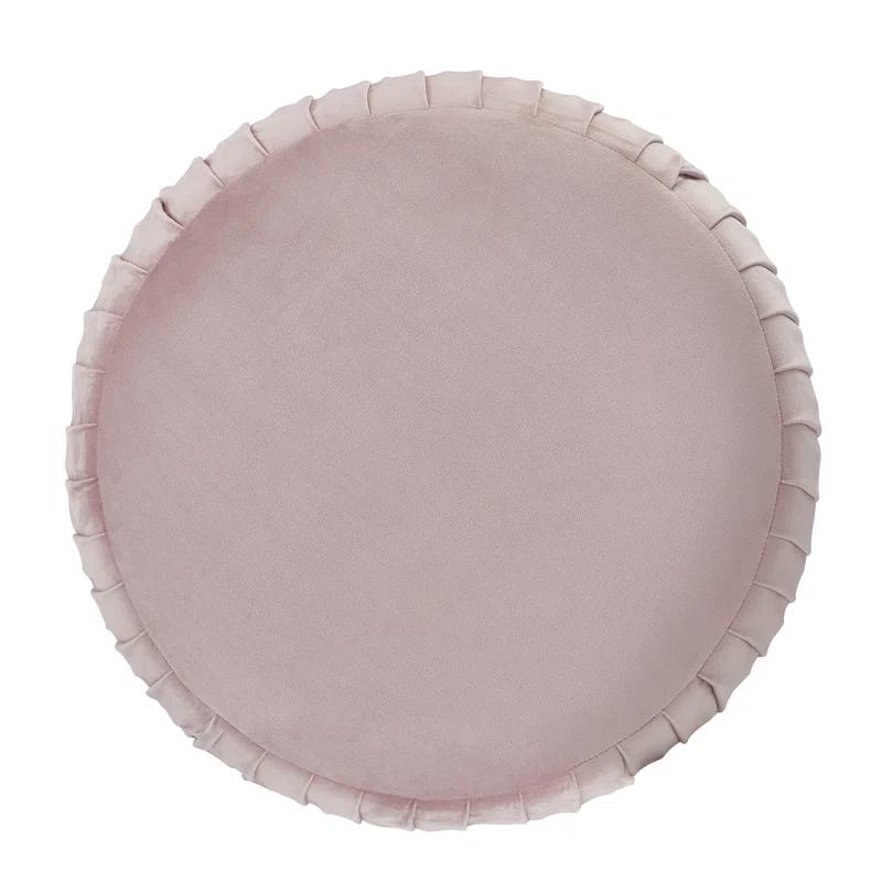 Adore Decor Adore Pleated Ottoman