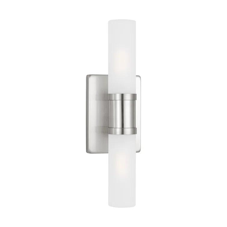 Evelien 2 Light Frosted Dimmable Vanity Light