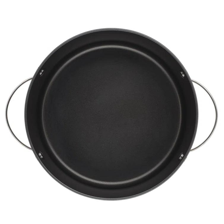 Ayesha Curry Ayesha Curry Professional Hard Anodized Collection Nonstick Stockpot Saucepot with Lid, Charcoal