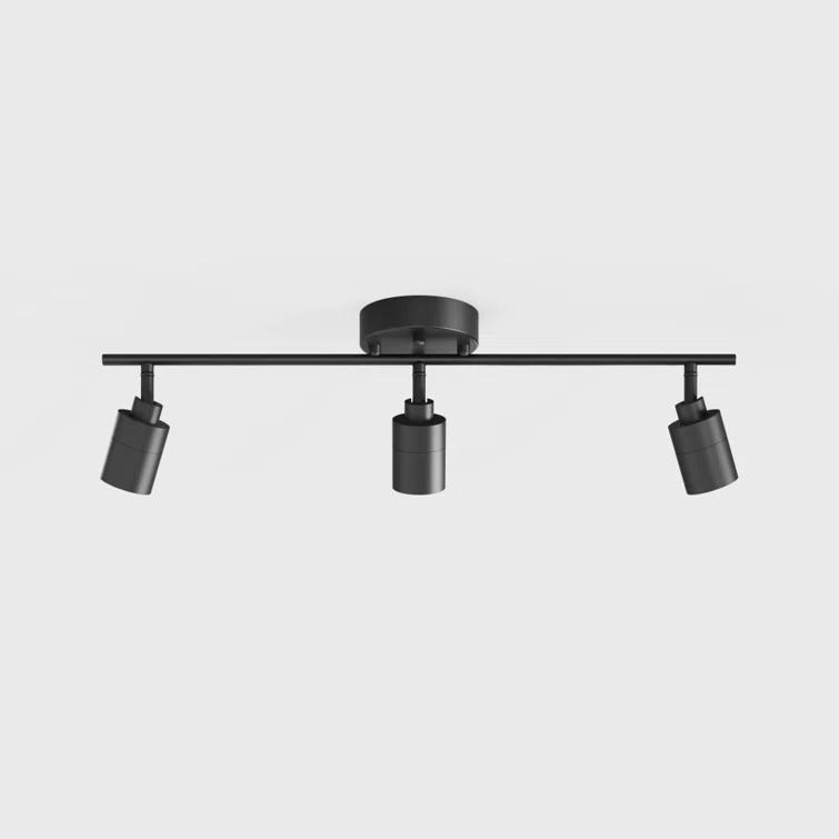 Vidalite Shura 3-Light Integrated LED Track Light with Rotatable Heads, 2 ft. Fixed Track Lighting Kit, 3000k, 1470 Lumens