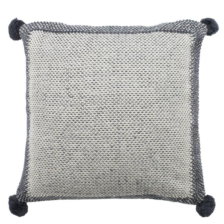 Safavieh Dania Tassels Cotton Reversible Throw Pillow