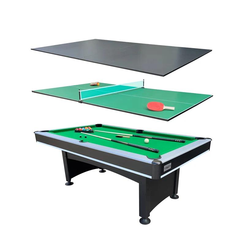Rack Scorpius 7-Foot Multi Game Billiard/Pool With Table Tennis
