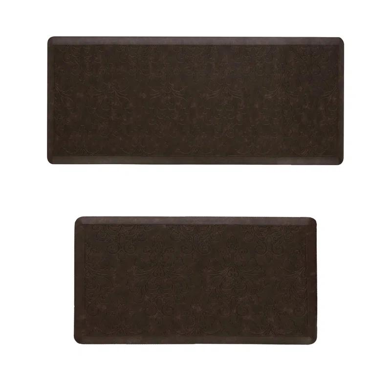 Chef Gear Embossed Soothing Comfort Anti-Fatigue Mat Set