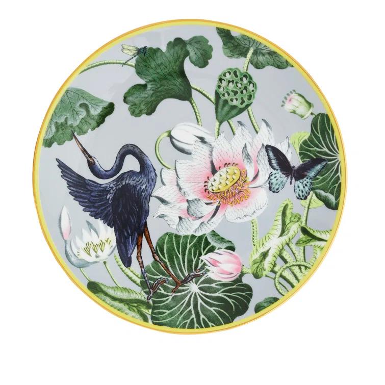 Wedgwood Wonderlust Waterlily Plate Coupe 7.8" | Wayfair