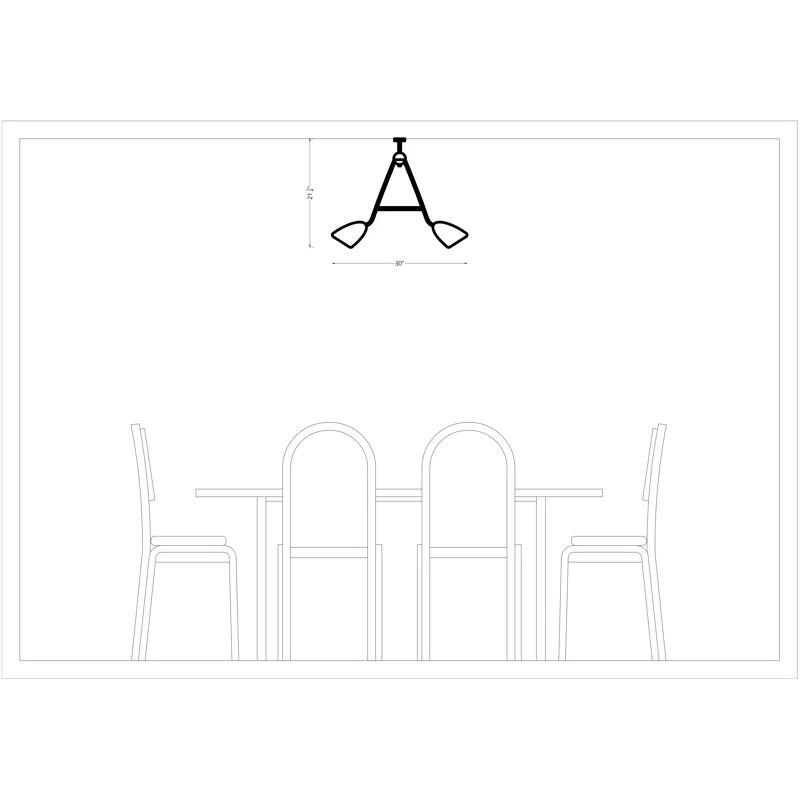 Five Light Chandelier