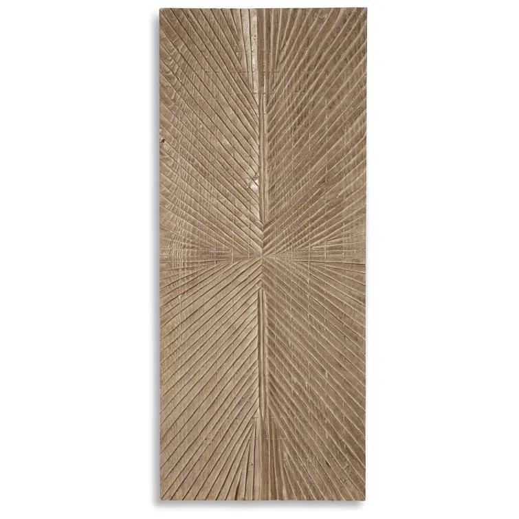 Millwood Pines Aseeb Abstract Wall Decor on Solid Wood