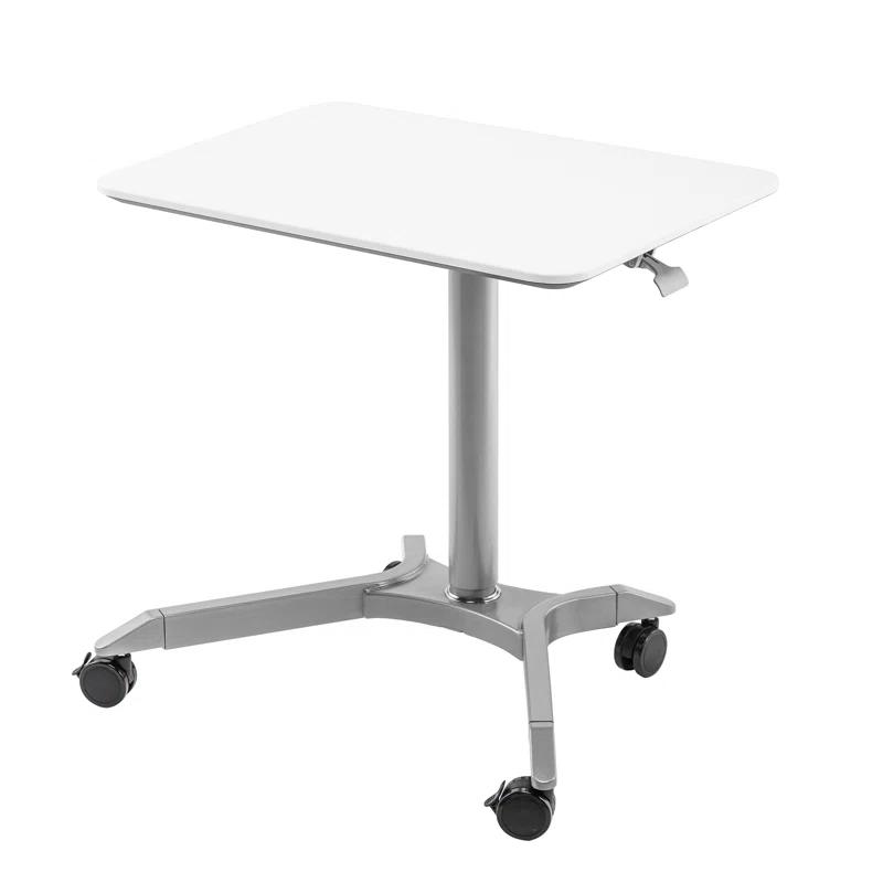 airLIFT 28" W Adjustable Height Rolling Laptop Desk Stand