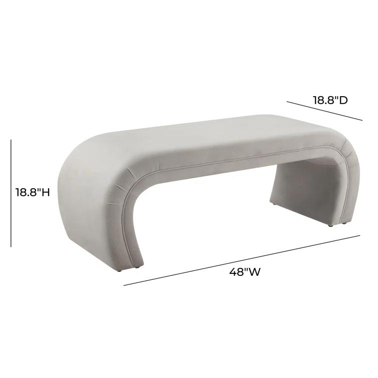 TOV Furniture Kenya Upholstered Bench | Wayfair