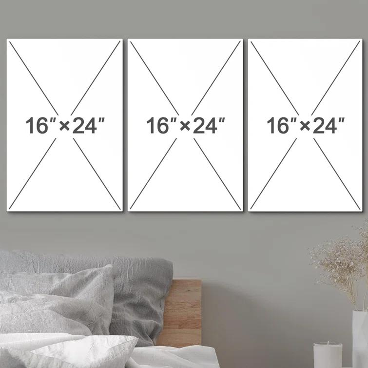 IDEA4WALL Pop Urban Street " Marilyn Monroe Stencil Triptych Graffiti & Street Art Cities Scenic Urban " 3 - Pieces