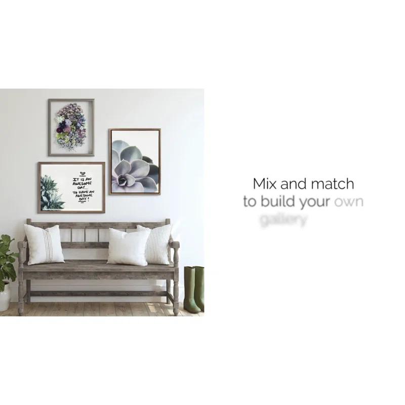 " Happy Flowers " by Duchess Plum (Aislinn Simmonds) Painting Print