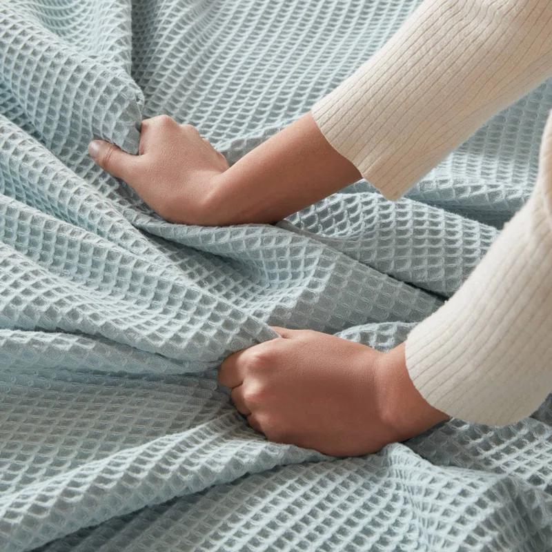 Waffle Weave Cotton Blanket