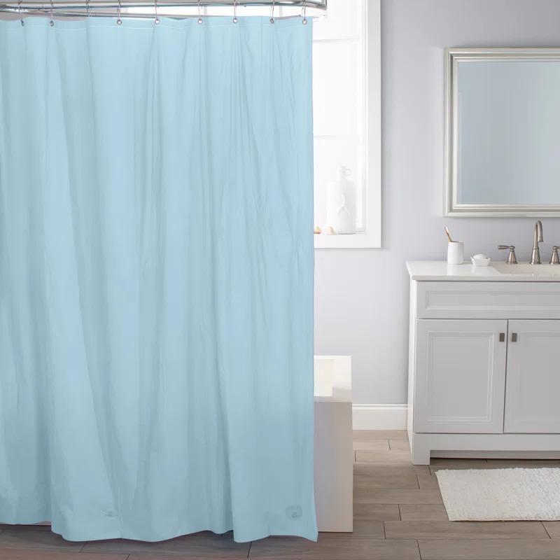 Bath Bliss Shower Liners No Pattern And Not Solid Color Liner (Set of 2)