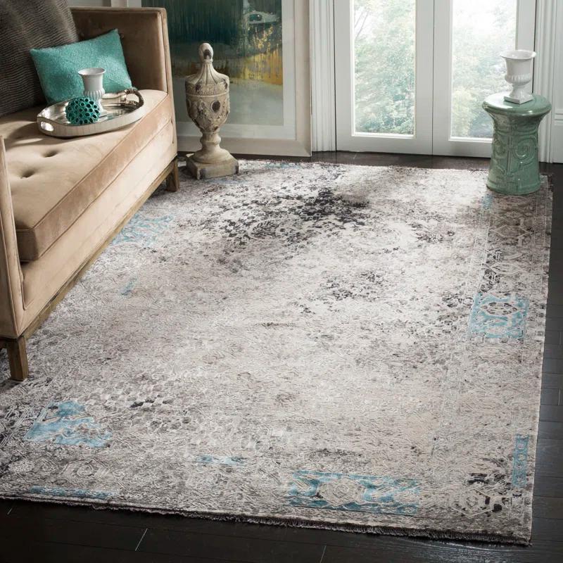 Centennial Hand Knotted Wool, Silk Oriental Rug