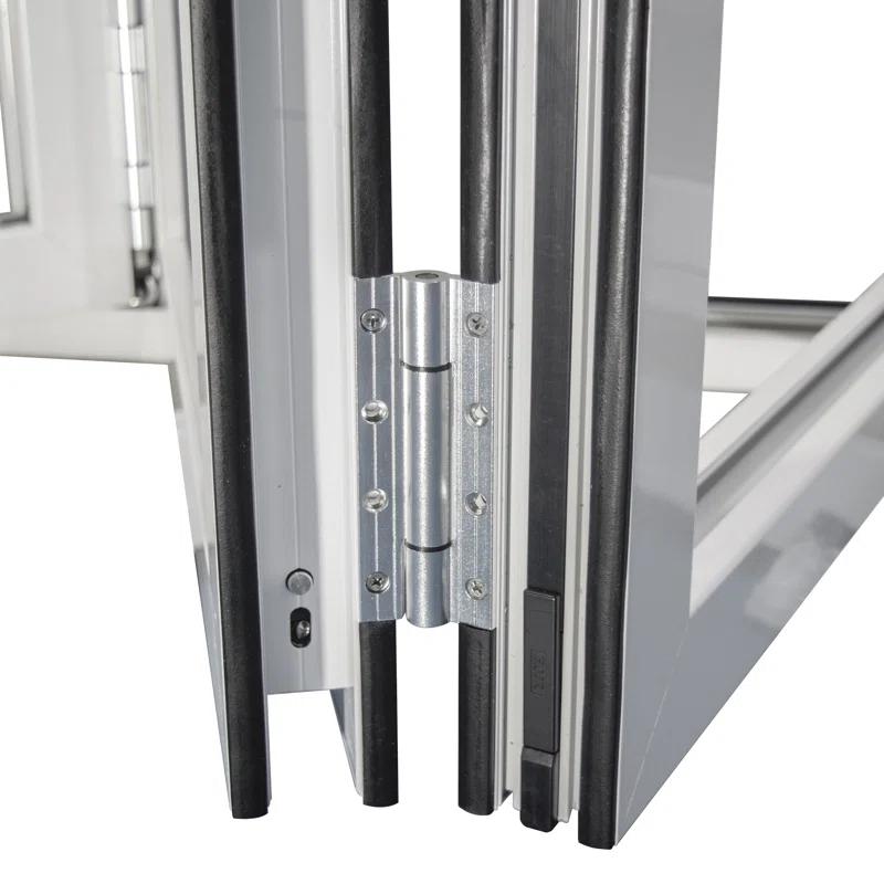 FOREVERDOORS Foever Doors 3 Panel, Folded Out, Folding Patio Door, Aluminum Folding Door