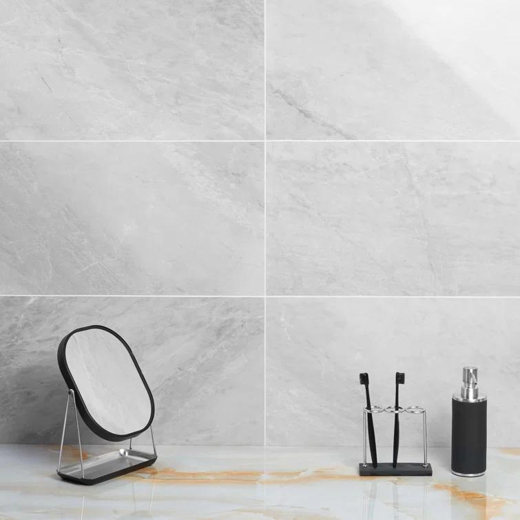 Bond Tile 12" x 24" Porcelain Marble Look Wall & Floor Tile