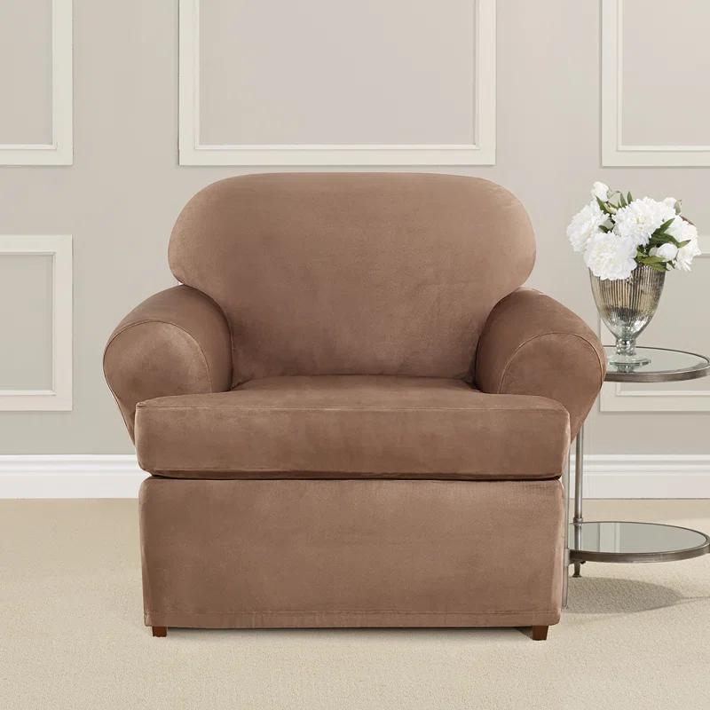Sure Fit T-Cushion Armchair Slipcover