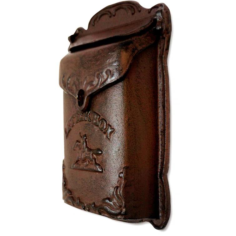 NACH Cara Cast Iron Wall Mounted Mailbox