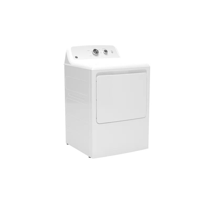 GE Appliances GE 7.2 Cu Ft Capacity Electric Dryer With Up To 120 Ft Venting​ And Reversible Door​