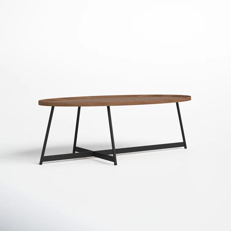 Gweneth Oval Coffee Table - Walnut