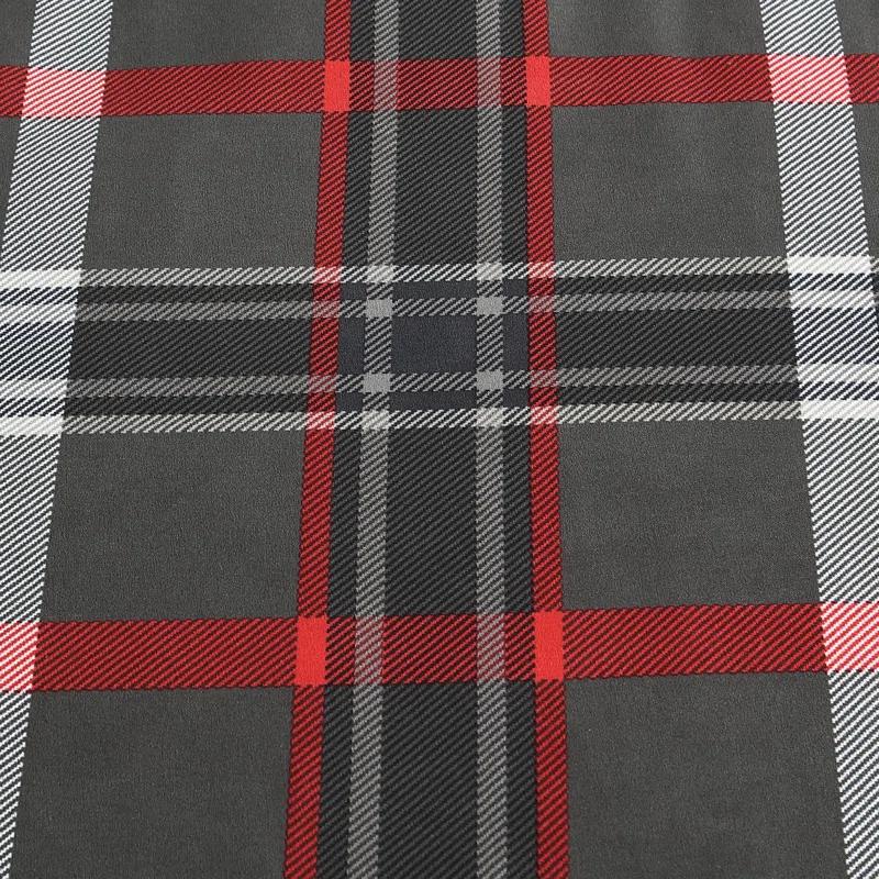 Eddie Bauer Eddie Bauer Willow Plaid Reversible Grey Duvet Cover Set