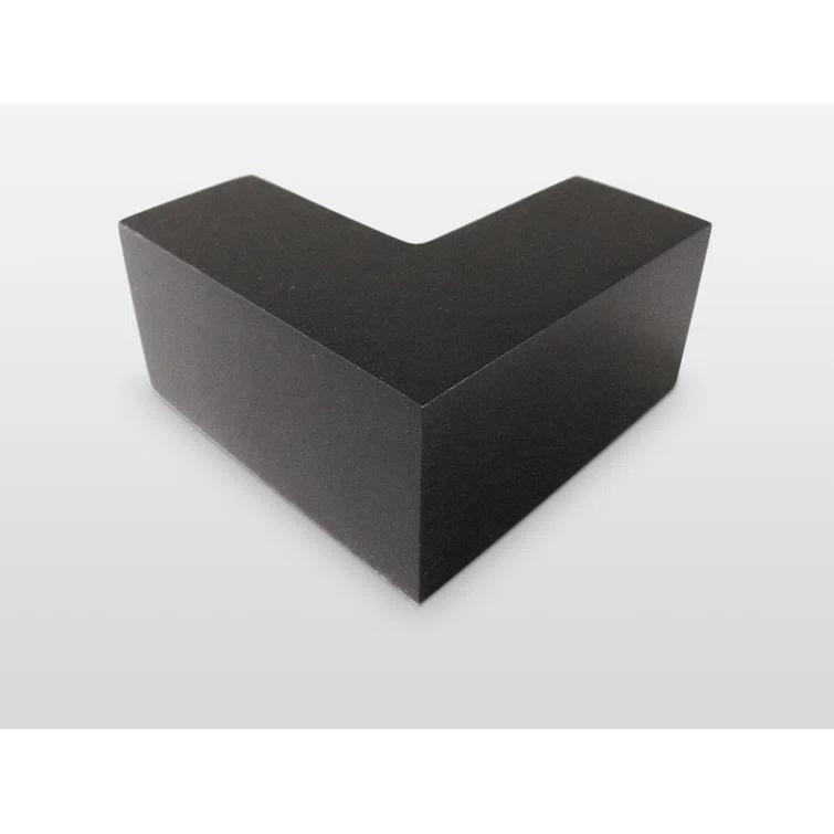 Glass Warehouse Illume 49 in. x 36 in. x 78 in. 90-degree Fully Frameless Wall Hinged Glass Shower Enclosure 90-WH-49-36-ORB