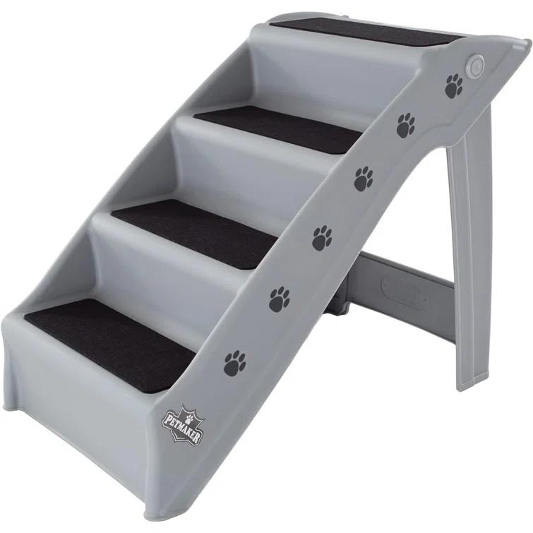 Petmaker Petmaker Pet Stairs PETMAKER 4-Step Foldable Dog Stairs