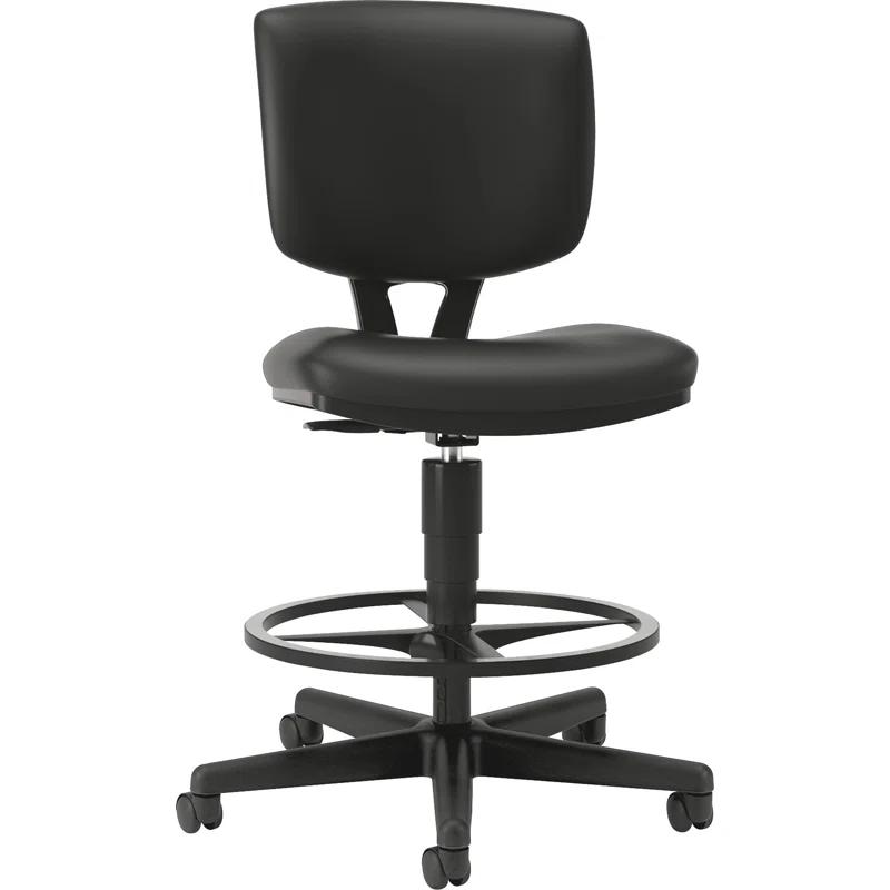 HON® Volt Series Mid-Back Genuine Leather Drafting Chair