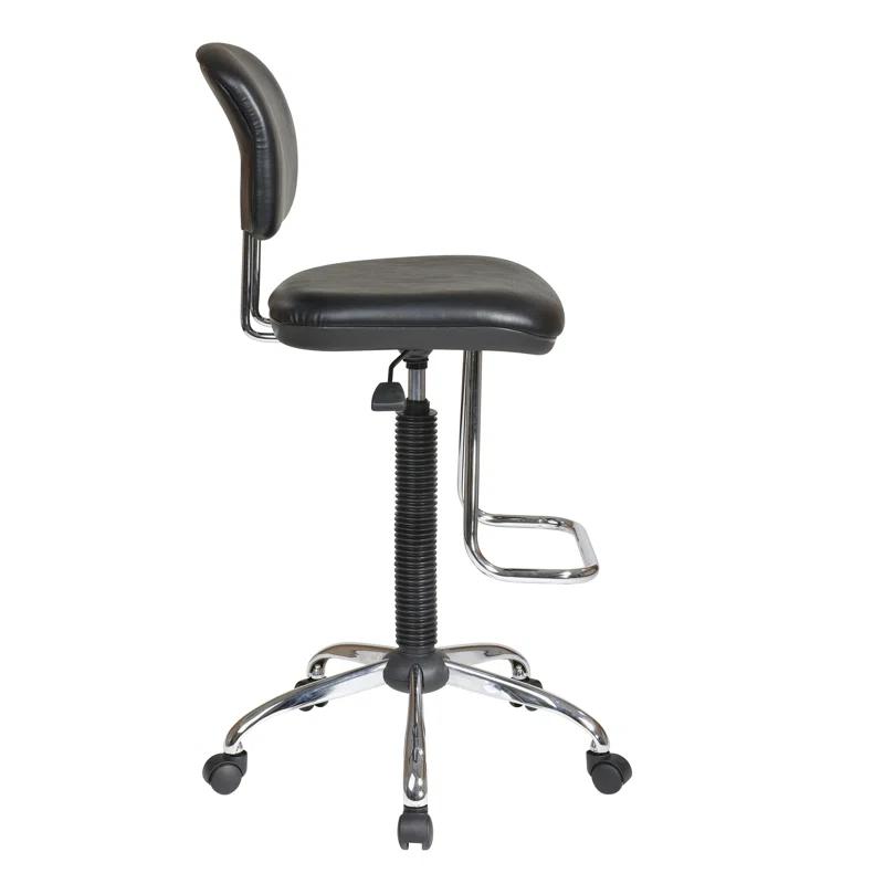Office Star Products Work Smart Vinyl Drafting Chair